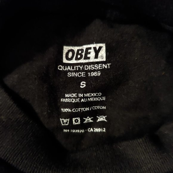 OBEY BIAS BY NUMBERS CLASSIC T-SHIRT - Picture 3 of 5